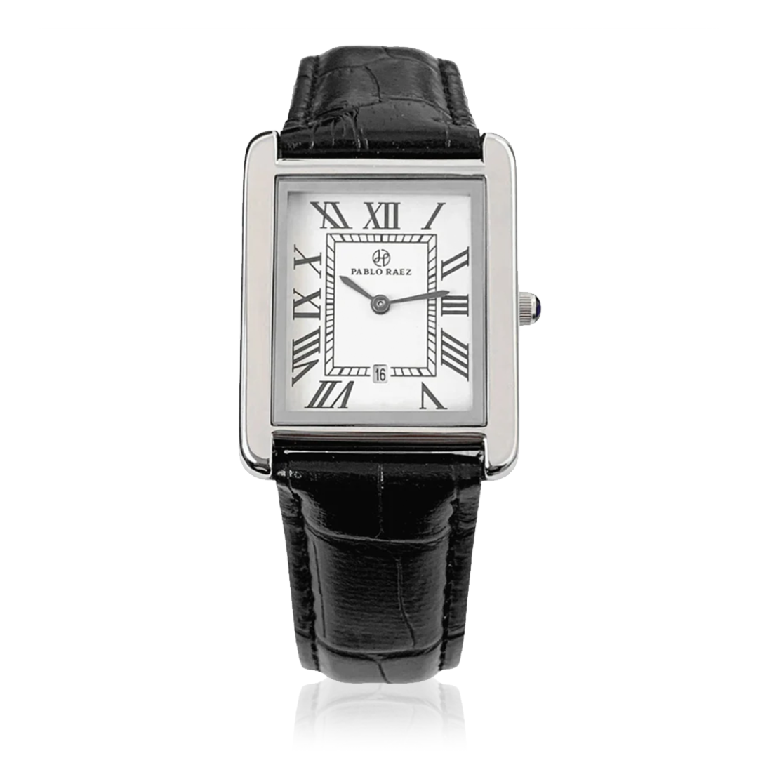 Invicta® Piazza Black Leather